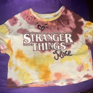 Tye dye “crop” shirt